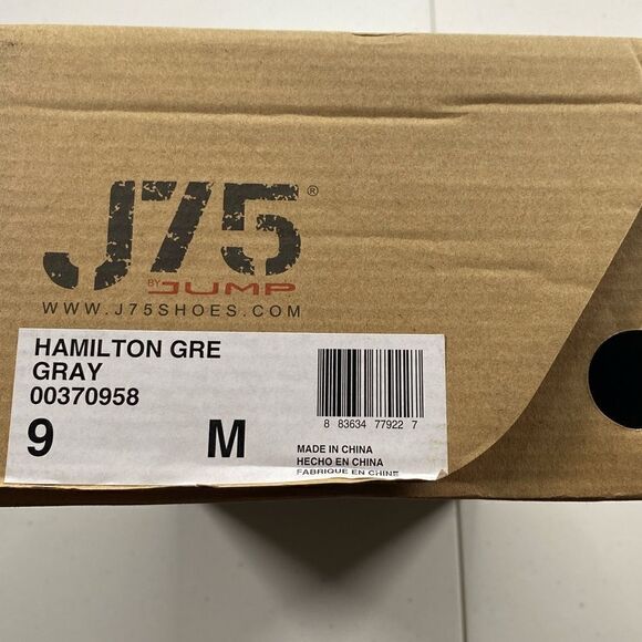 NIB J75 Jump Men’s Hamilton Gray Oxford Dress Shoes Lace Up - Size 9 main image 9